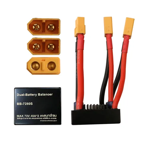 24V/36V/48V/52V/60V Dual Battery Parallel Connector