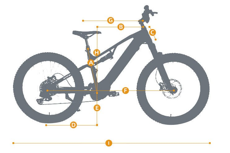 Eunorau URUS 2.0 manufacturer geometry diagram